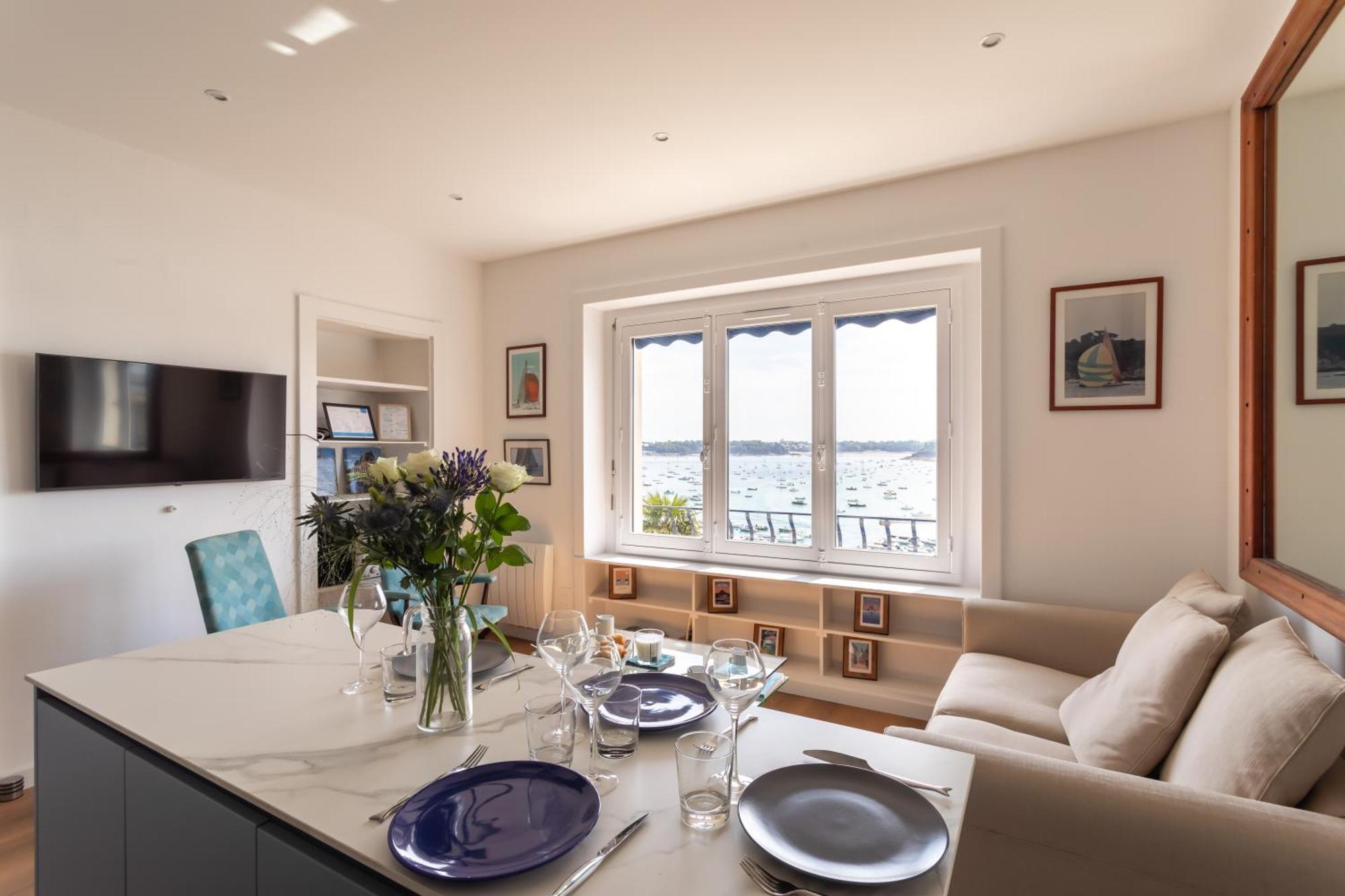 Le Beauvoir 1 - Appt Vue Mer Dinard Kültér fotó