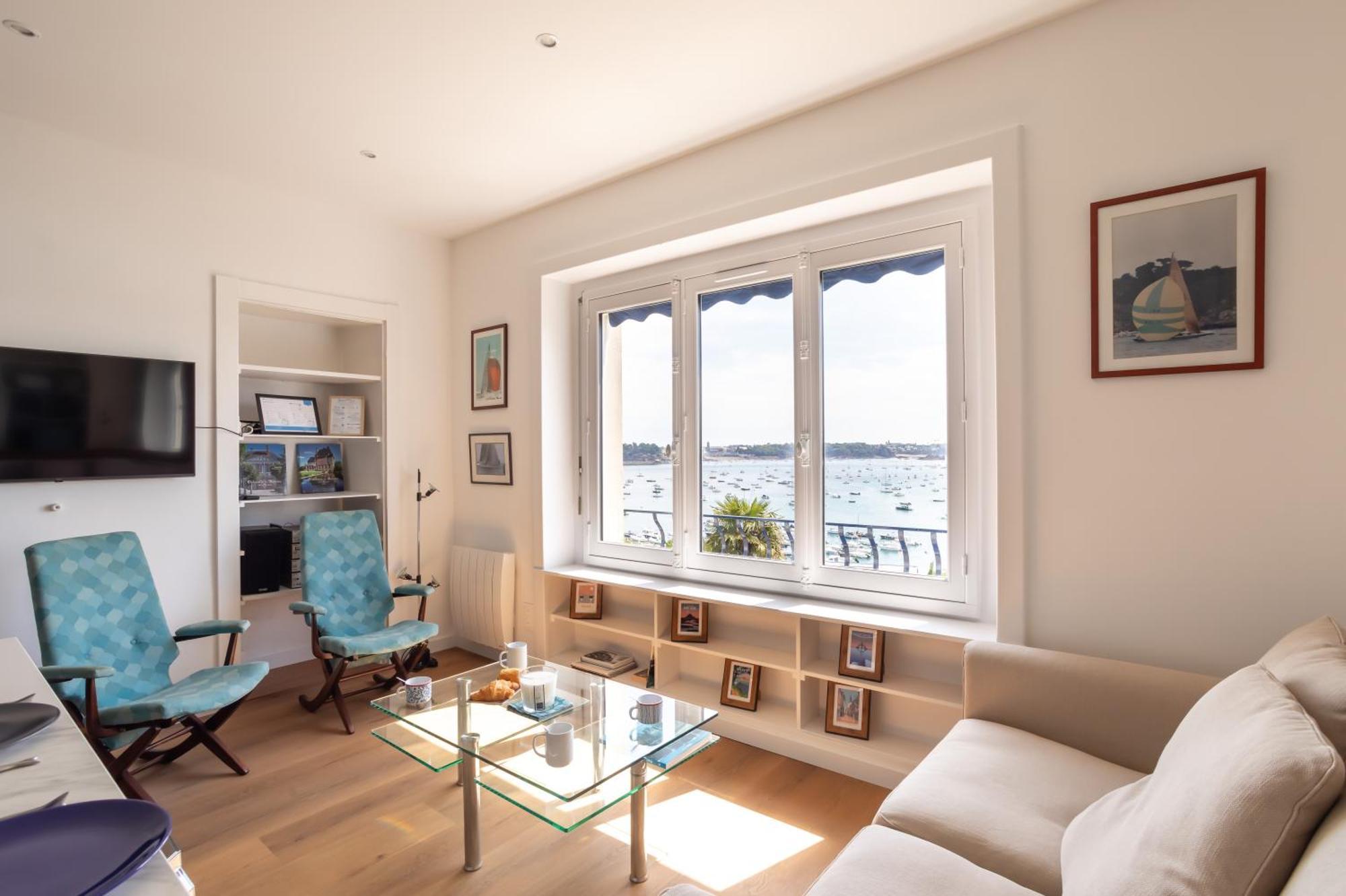 Le Beauvoir 1 - Appt Vue Mer Dinard Kültér fotó